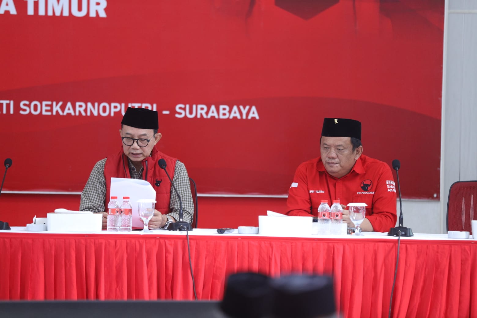 Hari Yulianto Resmi Jabat Plt Ketua DPC PDI Perjuangan Kabupaten Sidoarjo