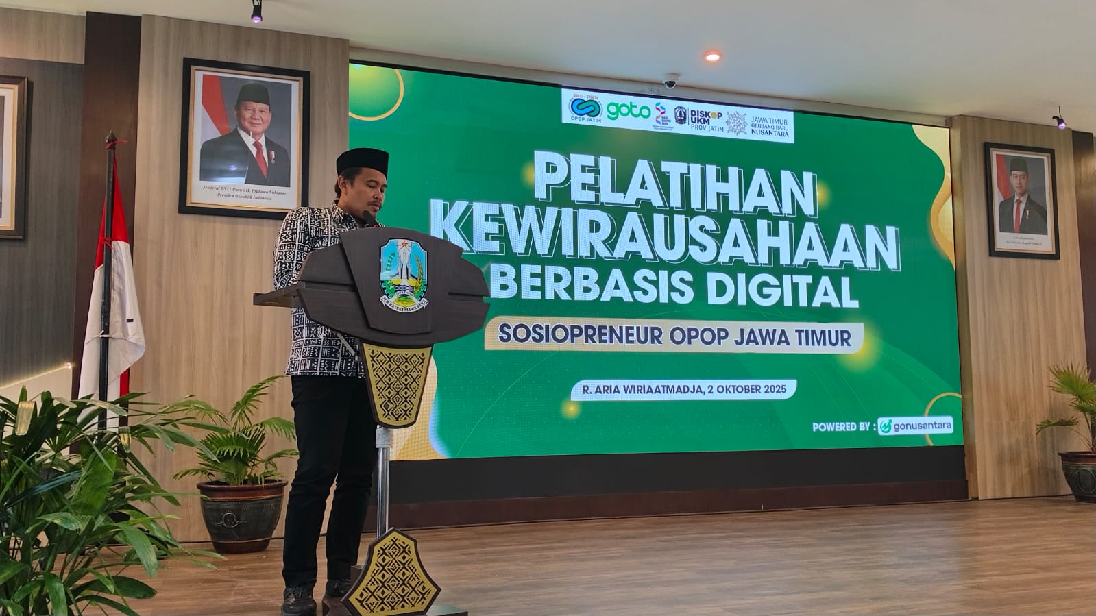 102 Alumni Pesantren di Jawa Timur Ikuti Pelatihan Kewirausahaan Digital Sosiopreneur OPOP